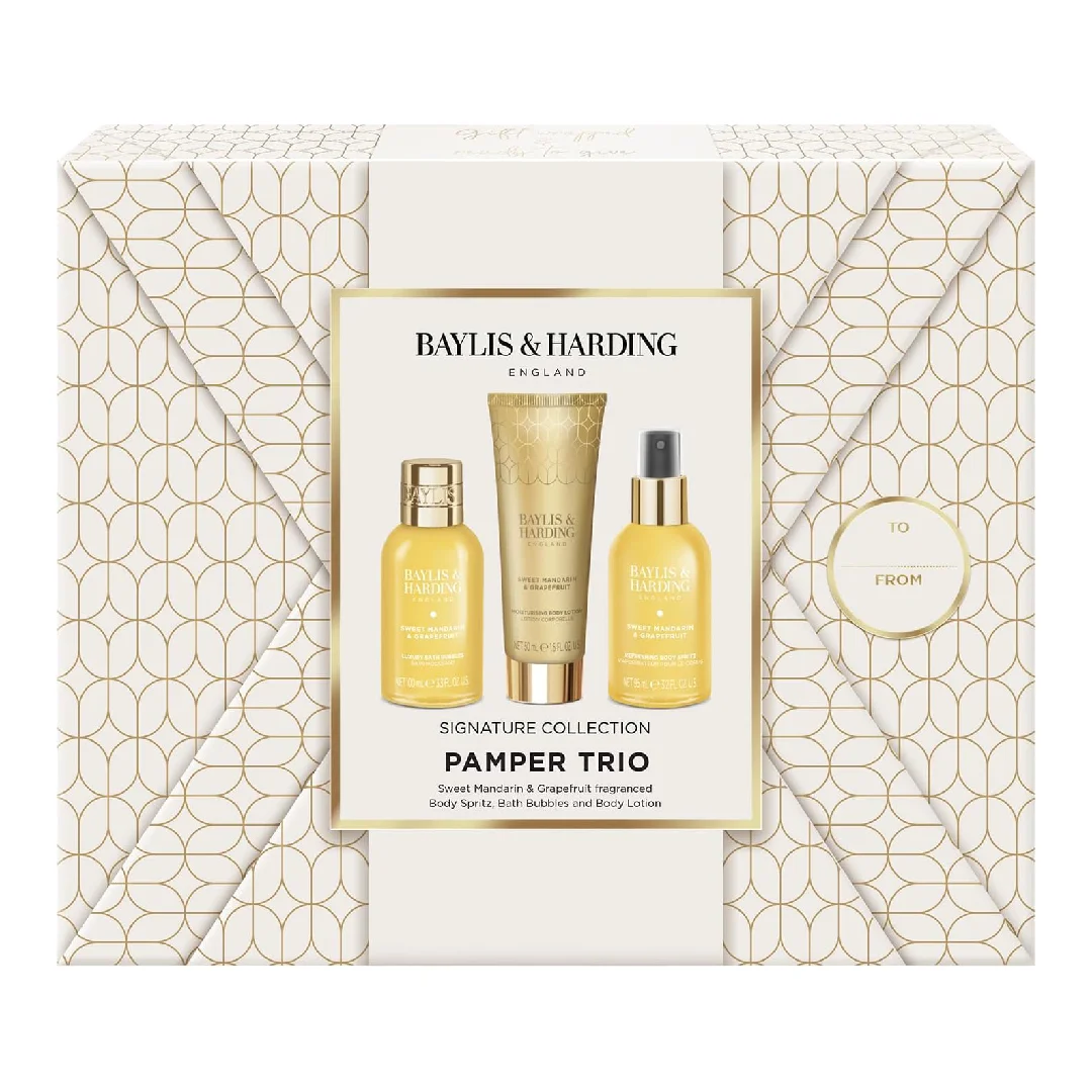 Set de ingrijire Sweet Mandarin & Grapefruit, 3 piese, Baylis & Harding