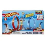 Set de joaca Pista campionilor, Hot Wheels Action