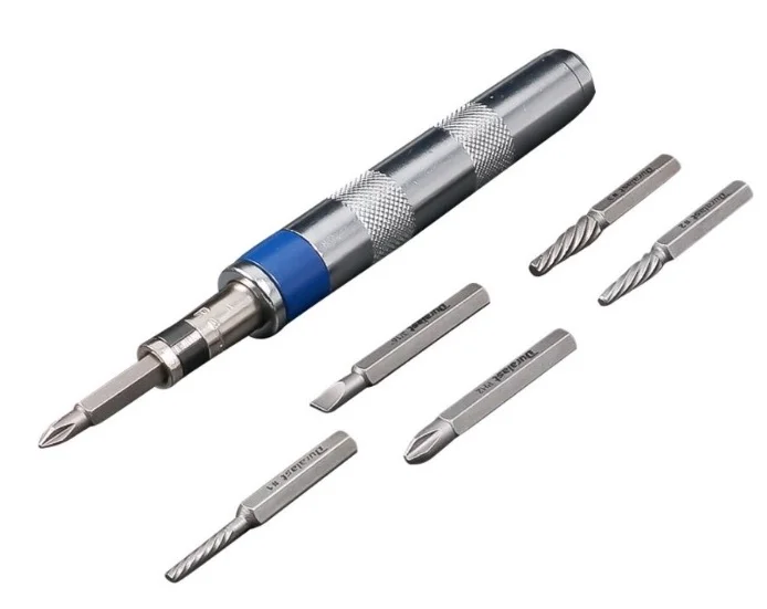 Set de surubelnita de impact 7 in 1 cu actionare de 1/4