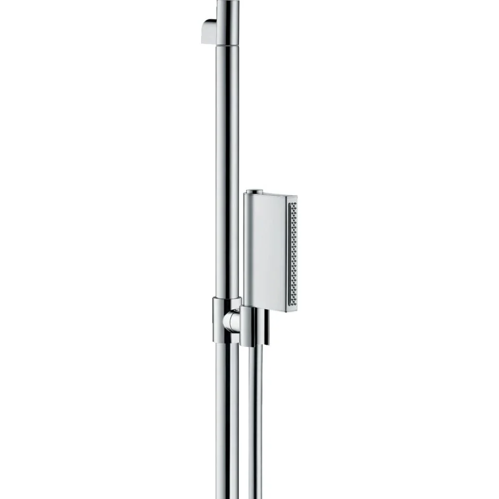 Set dus crom cu bara, para dus cu 2 functii si furtun Hansgrohe Axor One
