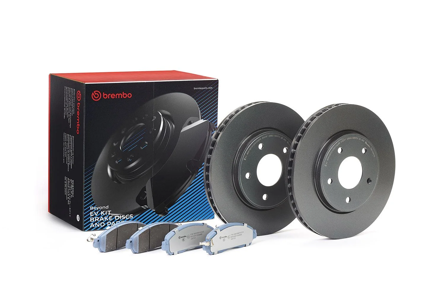 Set frana, frana disc BREMBO KT 08 018