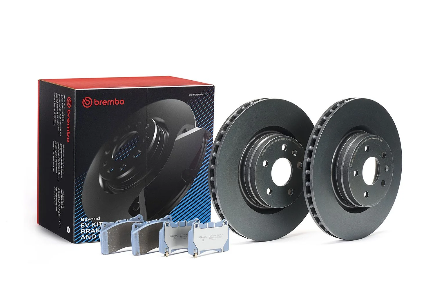 Set frana, frana disc BREMBO KT 08 021