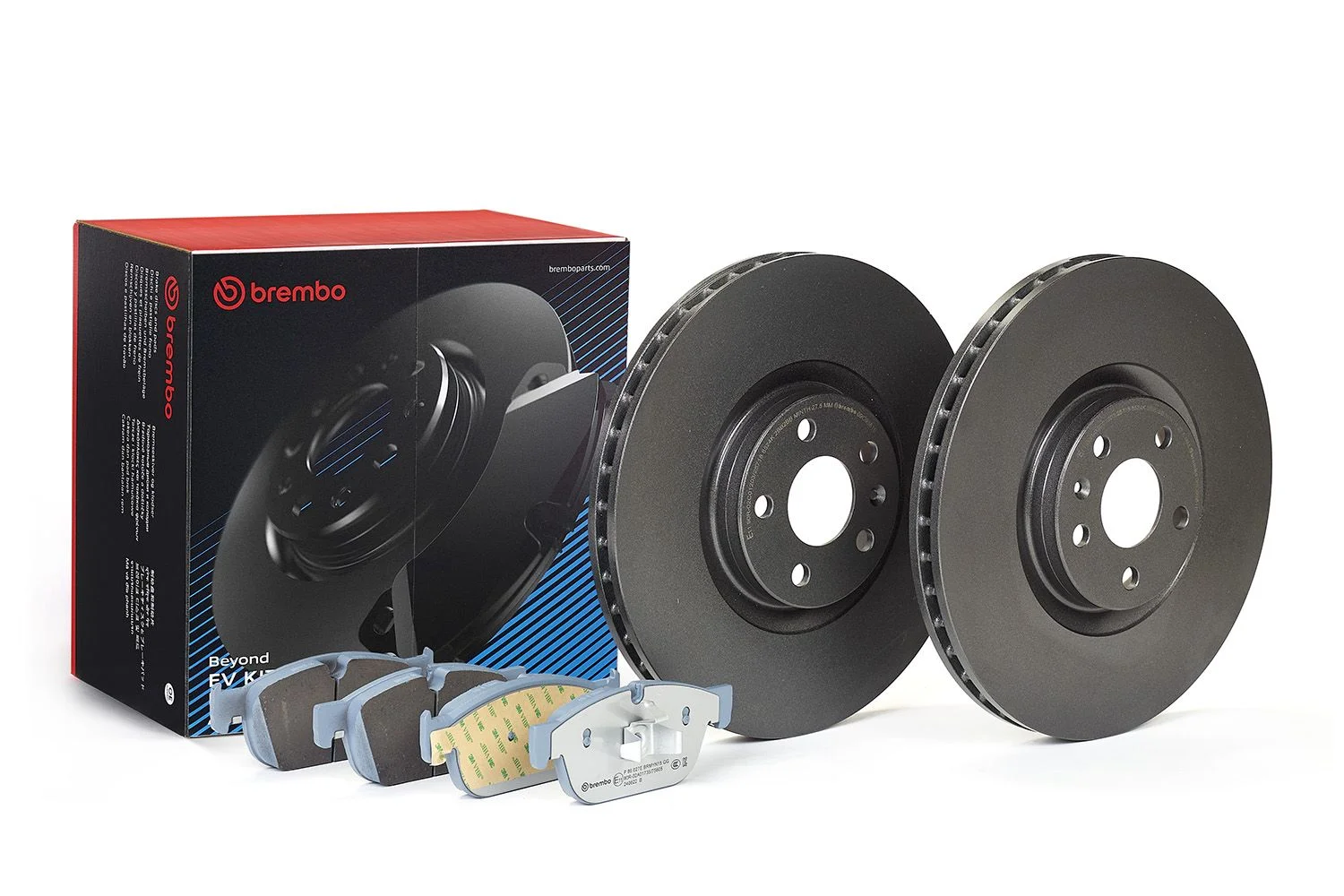 Set frana, frana disc BREMBO KT 08 067