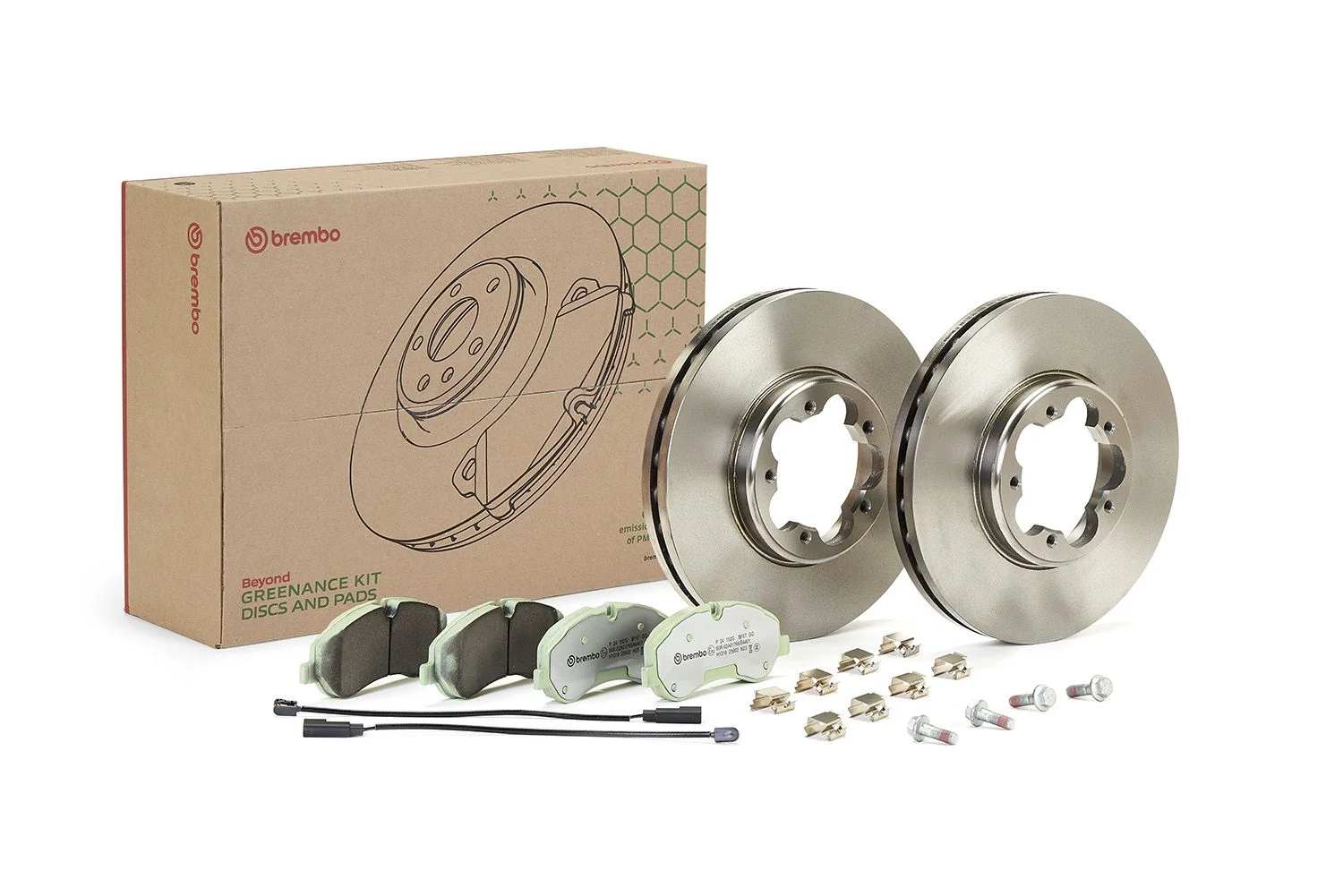 Set frana, frana disc BREMBO KT 10 010