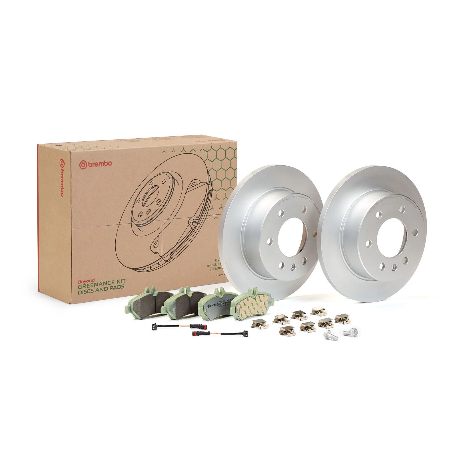 Set frana, frana disc BREMBO KT 10 027