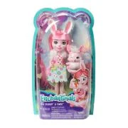 Set papusa cu animalut, Bree Bunny &amp; Twist, Enchantimals