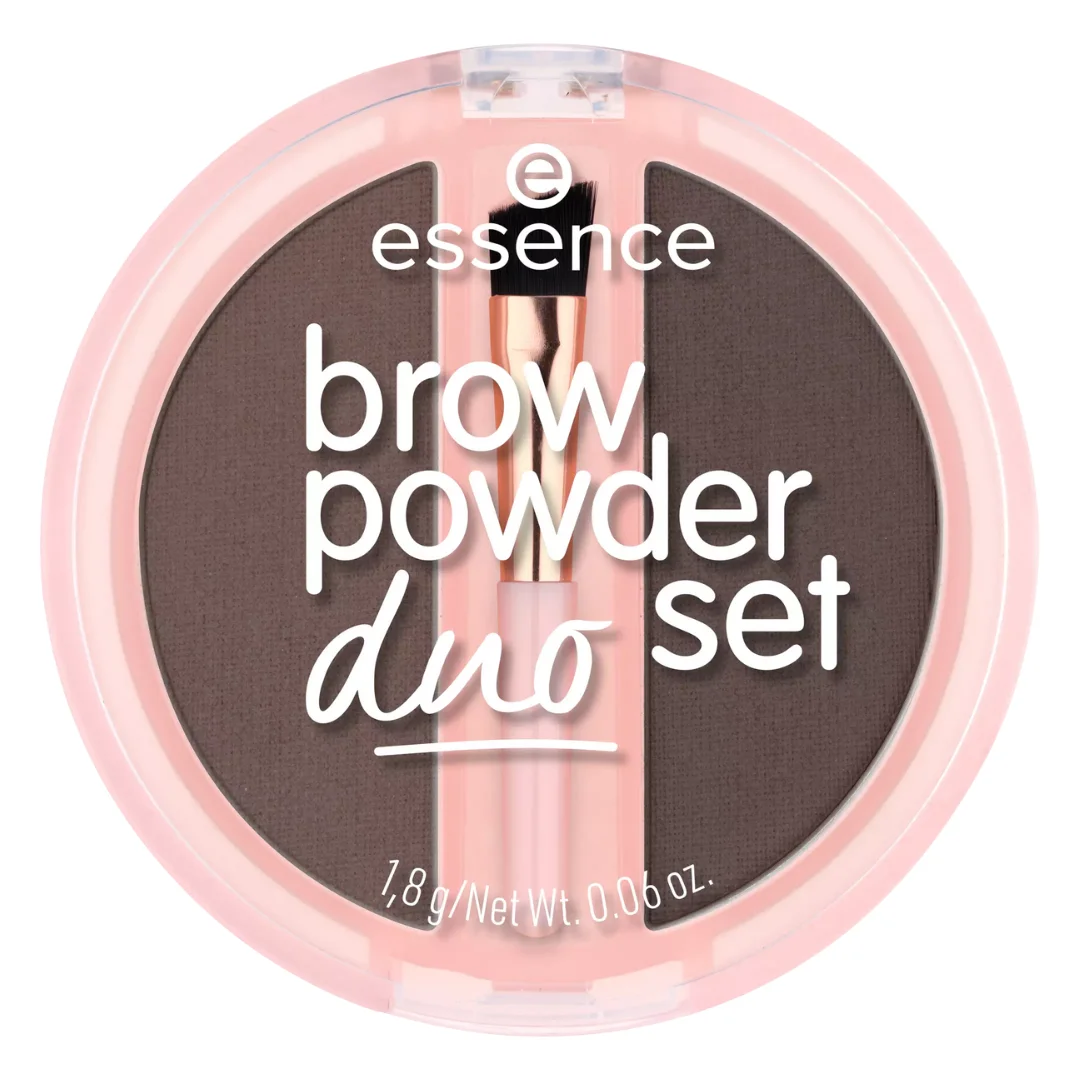 Set pentru sprancene Brow Powder, 03 Dark, 1,8 g, Essence