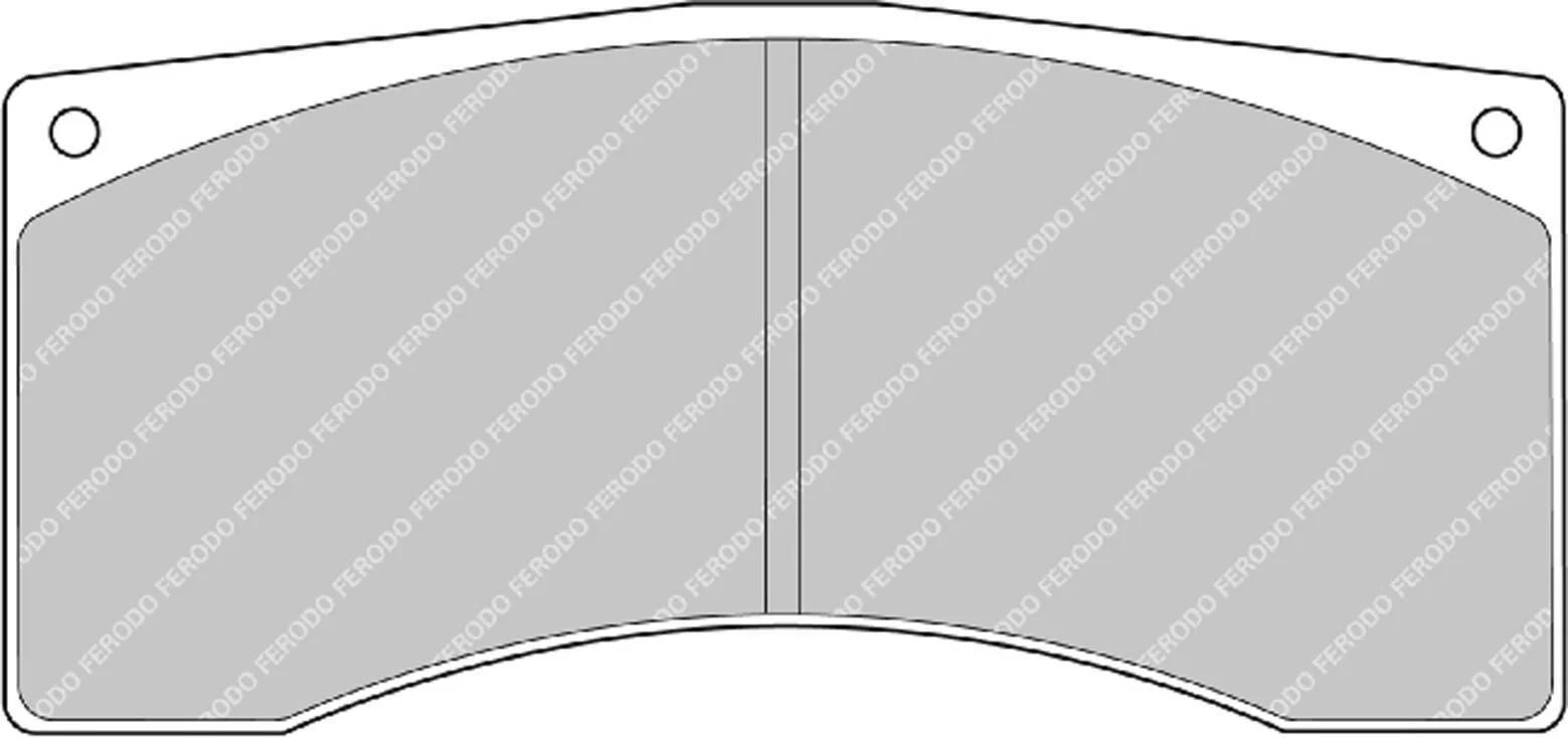 set placute frana,frana disc FERODO FRP1077Z