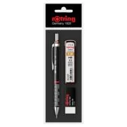 Set Rotring creion mecanic 1. 0, diverse culori, mina 1. 0, radiera