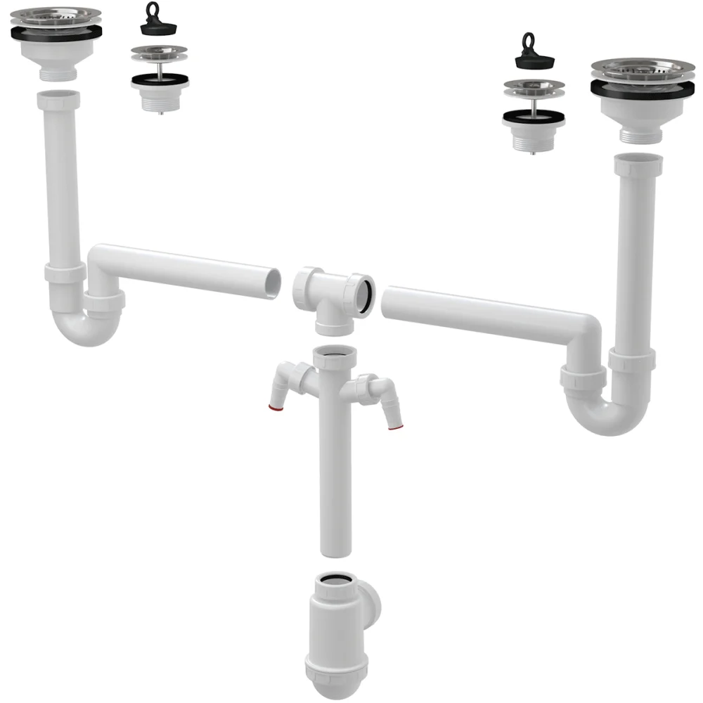 Set sifon chiuveta universal Alcadrain A8000