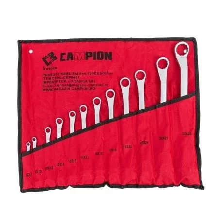 SET SORT CHEI FIXE 6-32 MM, 12 PIESE CAMPION CMP-0509