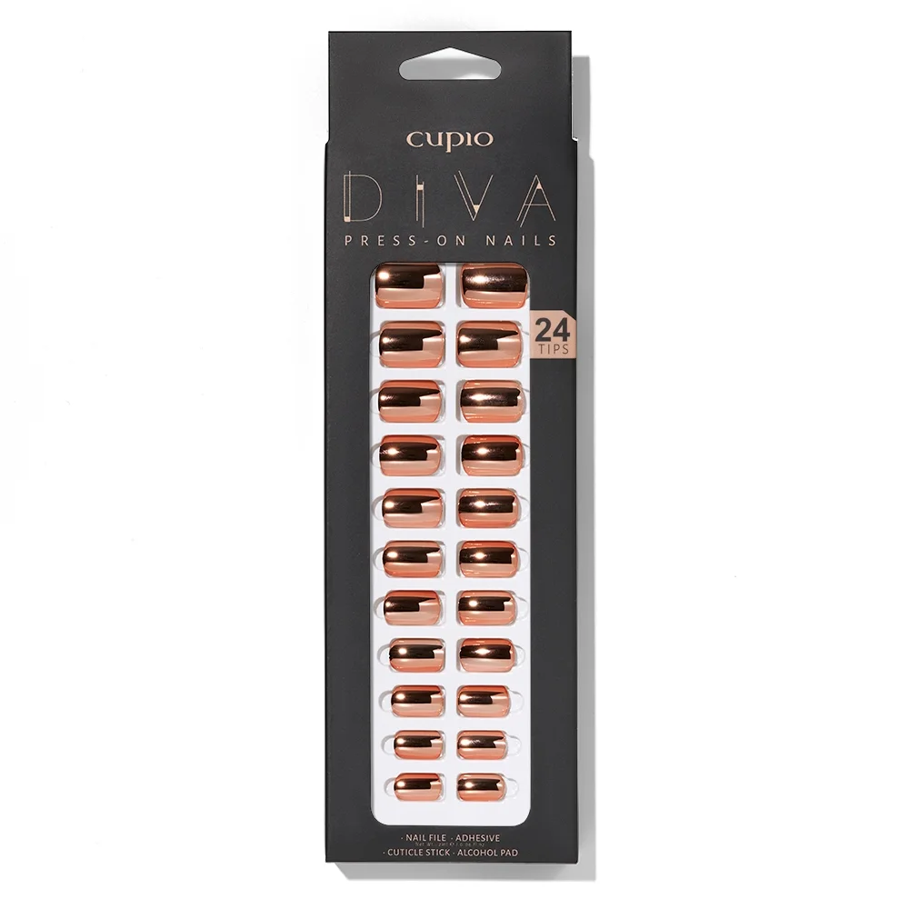 Set unghii false Cupio Diva - Metallic Copper