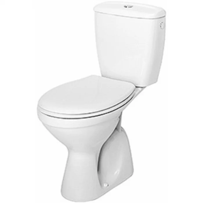 Set vas wc stativ, alb lucios, capac soft close si rezervor inclus, Kolo Idol