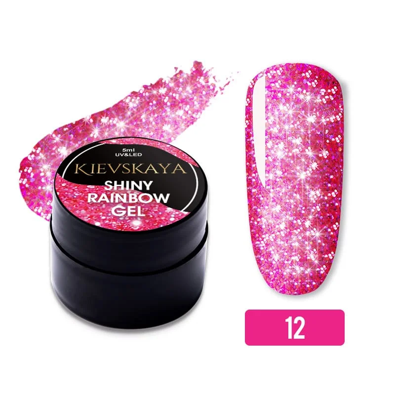 Shiny Rainbow Color gel KIEVSKAYA- 12 - Everin