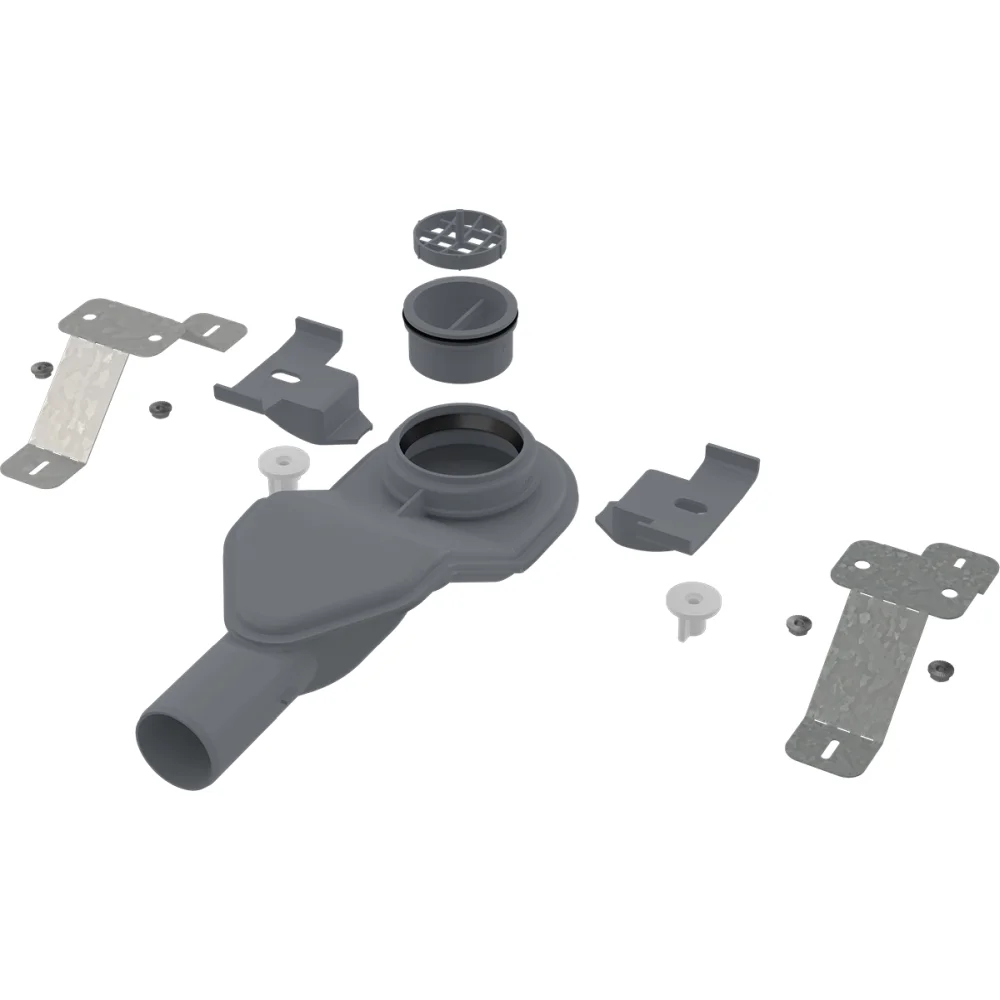 Sifon anti-miros pentru rigola dus si suporti reglabili Alcadrain APZ-S6