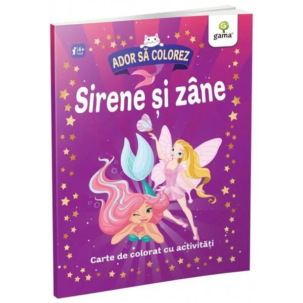 Sirene și zâne. Ador să colorez - Paperback brosat - *** - Gama