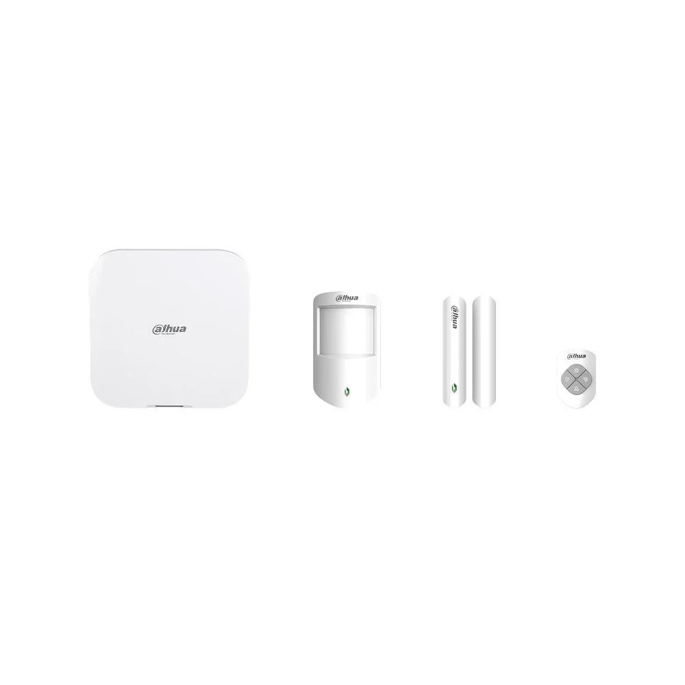 Sistem alarma antiefractie wireless Dahua ART-ARC3800H-03-FW2(868), WiFi, GSM 3G/4G, LAN, 150 canale, 33 utilizatori, 868 MHz