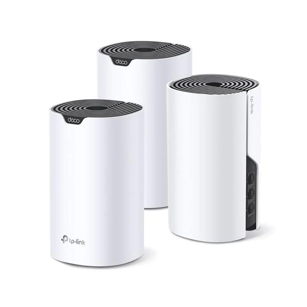 Sistem Mesh dual band TP-Link DECO S7(3-PACK), 2.4/5 GHz, 1300 Mbps, 3 bucati