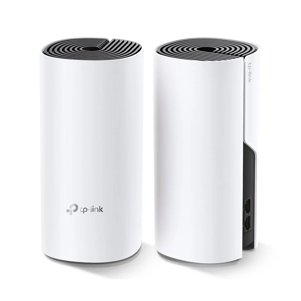 Sistem Mesh Gigabit Dual Band TP-Link DECO M4 (2-PACK), 2 porturi, 2.4/5.0 GHz, 1167 Mbps