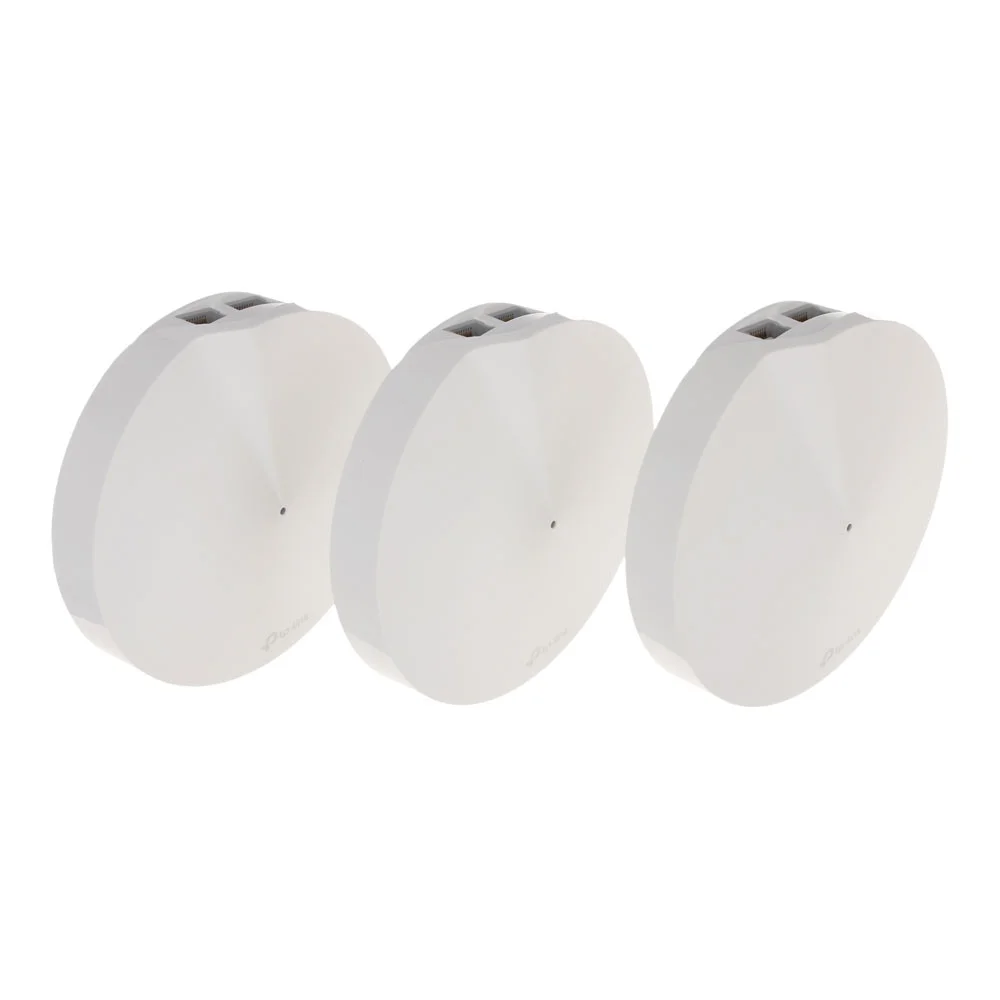Sistem Mesh Gigabit Dual Band TP-Link DECO M5 (3-PACK), 2 porturi, 2.4/5.0 GHz, 510 m, 1300 Mbps