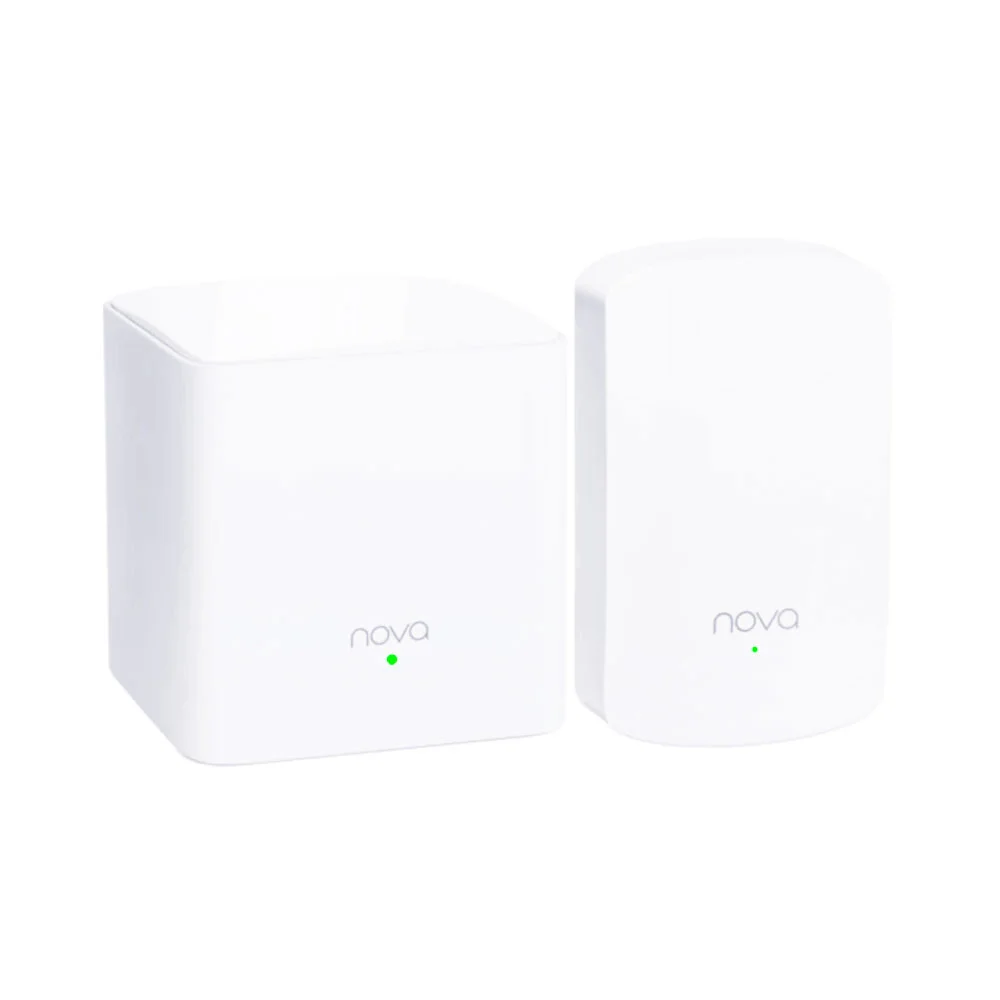 Sistem Mesh wireless Gigabit Dual Band Tenda Nova MW5(2-PACK), 325 mp, 2.4/5.0 GHz, 1200 Mbps