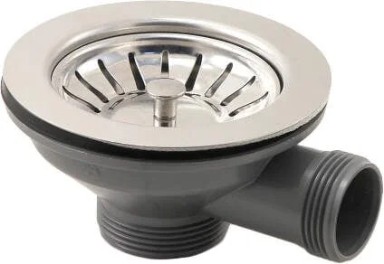 Sita cu cupa de 3,5   , pentru sifon cu filtru, pentru chiuvete inox, Deante