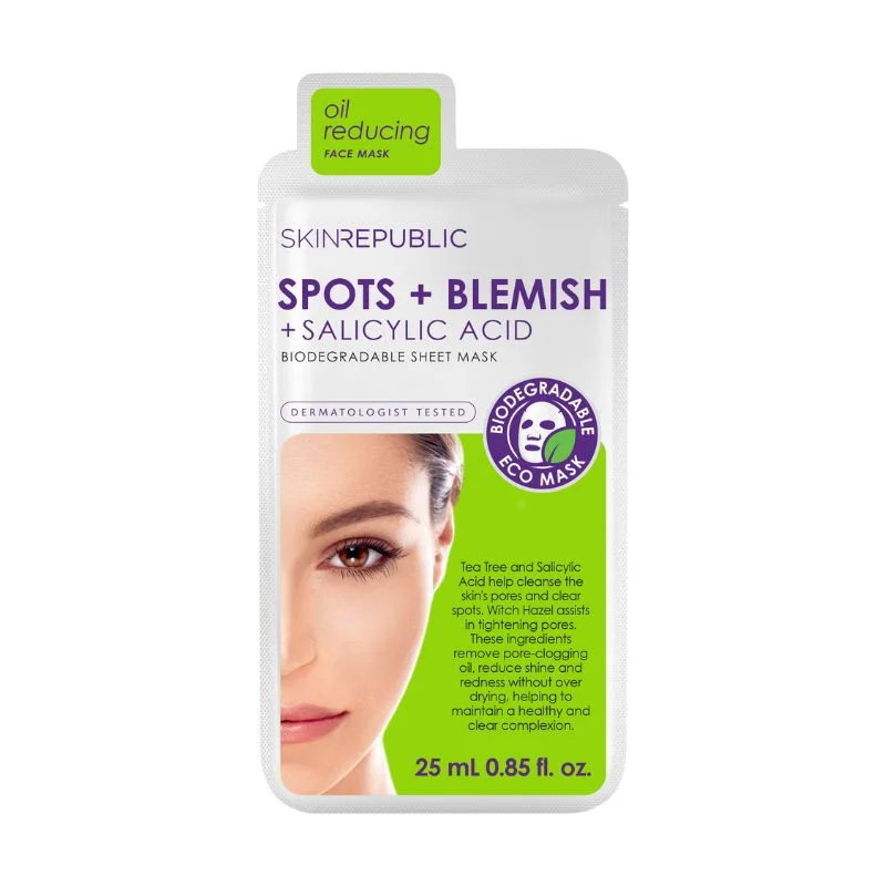 Skin Republic Masca coreeana de fata Anti pete si Imperfectiuni,  25ml