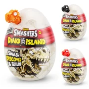 Smashers - Mini Ou surpriza cu 6 accesorii, Dino Island