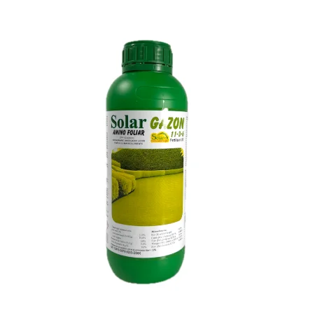 Solar Gazon 11-3-6 1L, ingrasamant foliar cu aminoacizi, NPK si microelemente pentru gazon