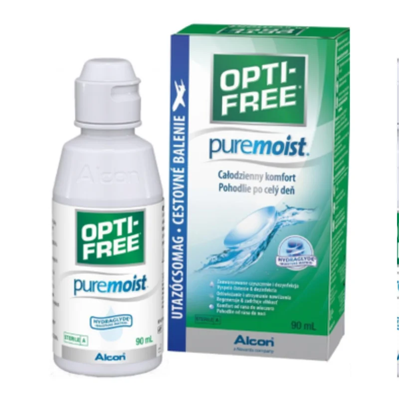 Solutie Opti-Free Pure Moist, 90 ml, Alcon