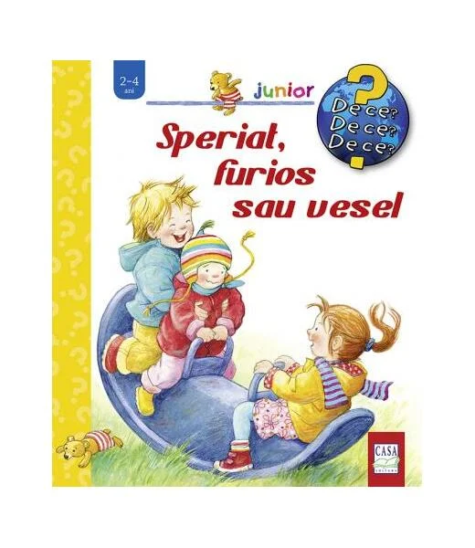 Speriat, furios sau vesel - Paperback brosat - Doris Rübel - Casa