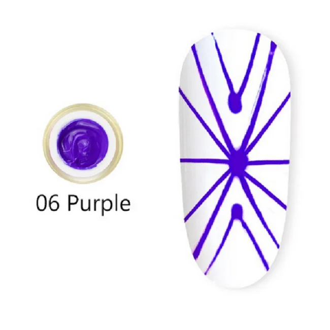 Spider Gel Nail Art CANNI 8ml Mov - SP6 - Everin.ro