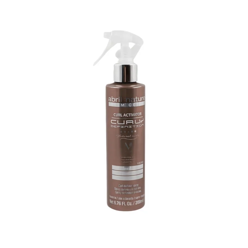 Spray activator pentru par cret Curl Activator Curly Definition Abril et Nature, 200 ml