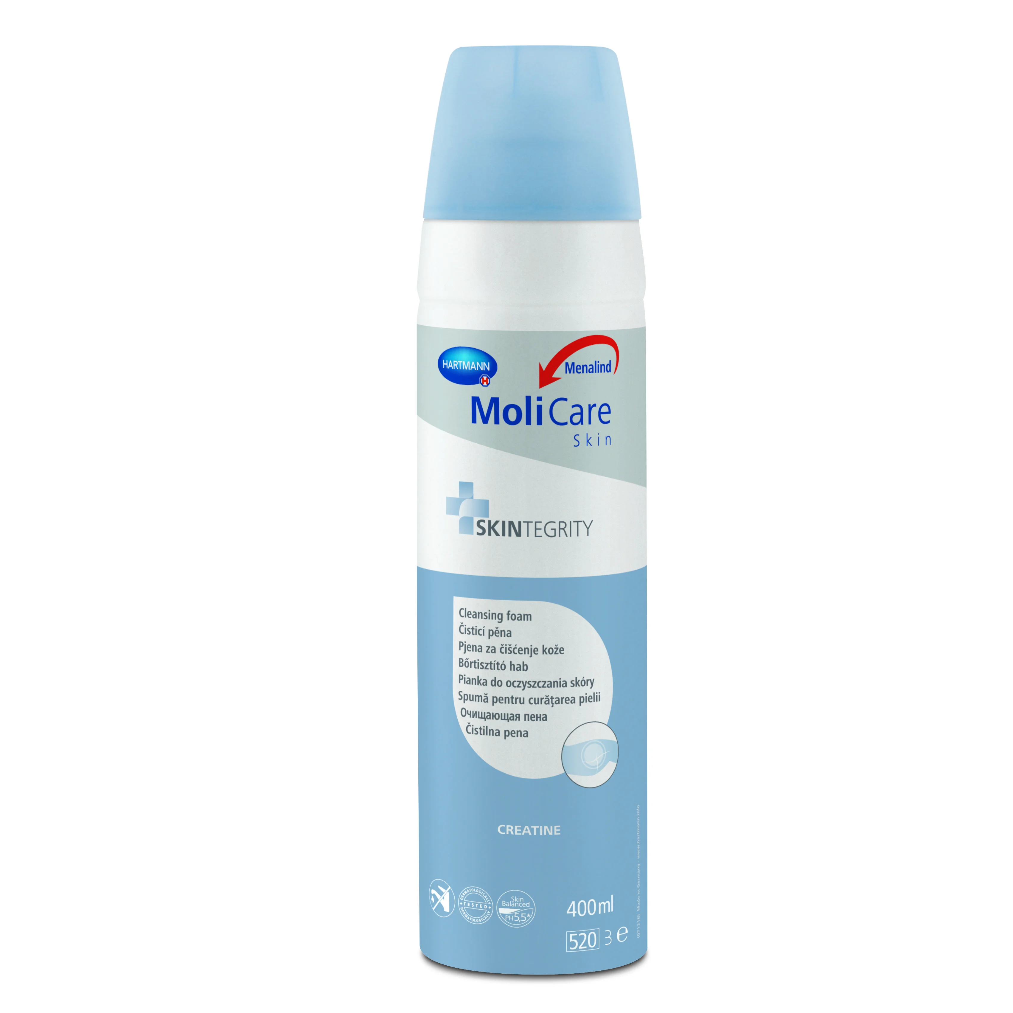 Spuma pentru curatarea pielii, 400ml, MoliCare