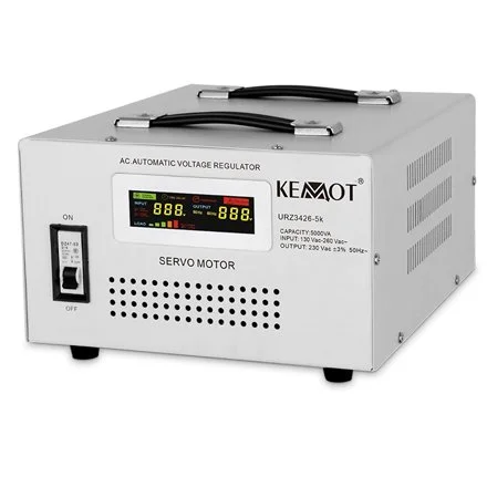 Stabilizator tensiune cu servomotor 5KVA / 3500w KEMOT URZ3426-5K