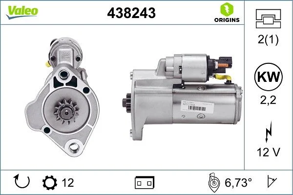 starter VALEO 438243