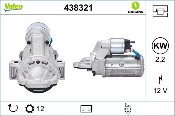 starter VALEO 438321
