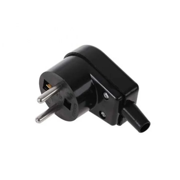 Stecher tata unghi 90 grade Negru, URZ3001