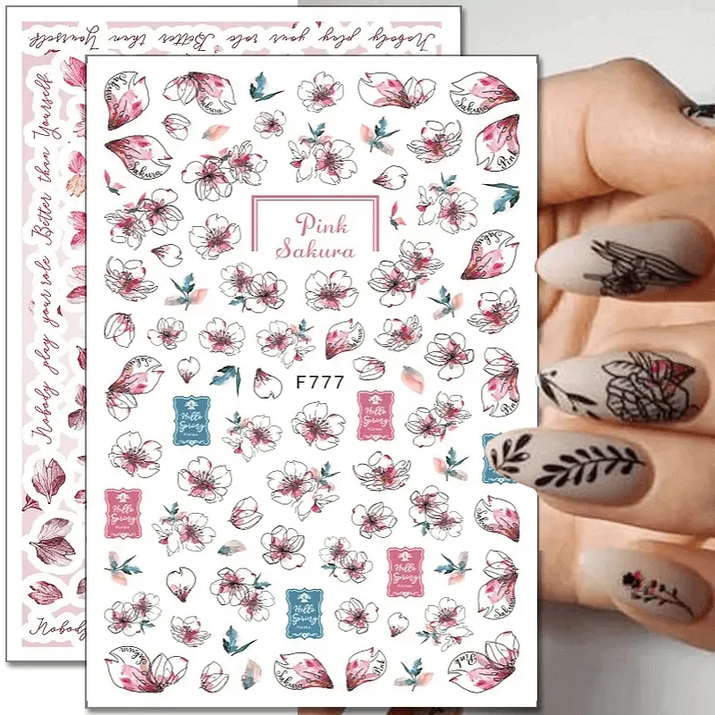 Sticker decor unghii F777 - F779 - EVERIN