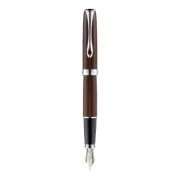 Stilou DIPLOMAT Excellence A2, cu penita M, aurita 14kt. - Marrakesh Chrome