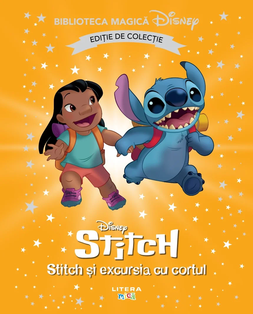 Stitch si excursia cu cortul. Volumul 92. Disney. Biblioteca magica, editie de colectie