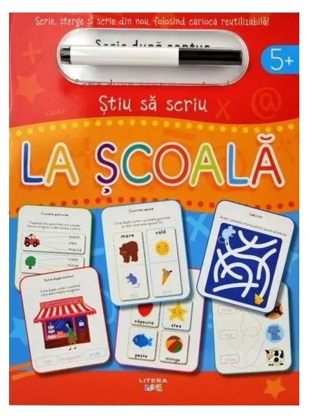 Știu să scriu: La școală - Paperback - Mel Plehov - Litera mică