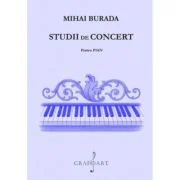Studii de concert pentru pian - Mihai Burada