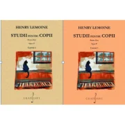 Studii de pian pentru copii op. 37. Set Caiete 1+2 - Henry Lemoine