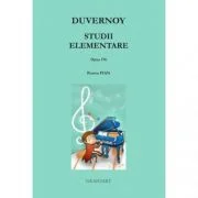 Studii Elementare. Opus 176, pentru pian, editia a 2-a - J. B. Duvernoy