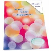 Super caiet foaie velina A4, 60 file, Casa Tipografica