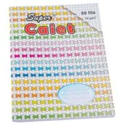 Super Caiet matematica A5, 80 file, Casa Tipografica