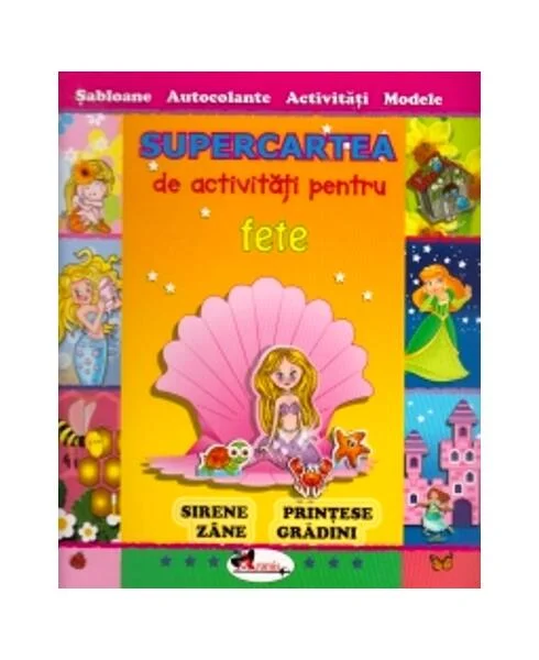 Supercartea de activităţi pentru fete - Hardcover - *** - Aramis