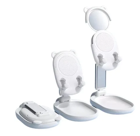 Suport de birou Q-Z72 pentru mobil cu Oglinda Pliabil