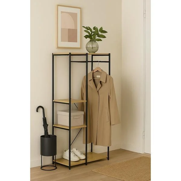 Suport haine hol, Kevin, 42x15x92 cm, UnicSpot